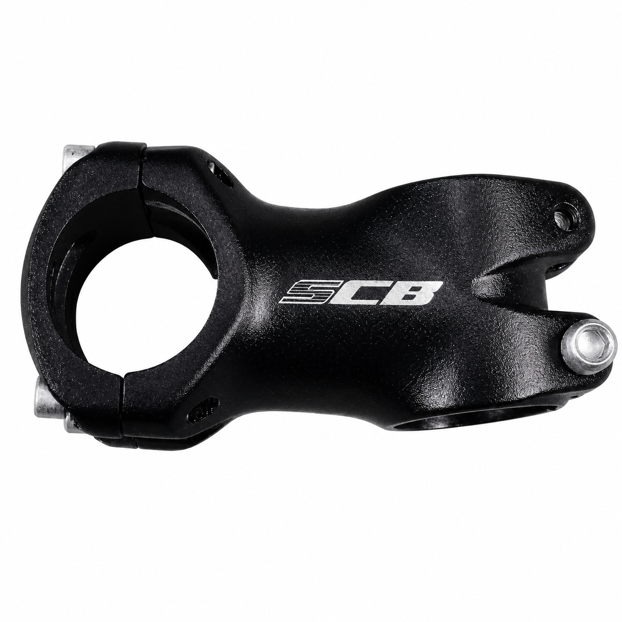 Alloy bike stem 31.8mm 60mm black SCB-01 with Dacromet coated bolts